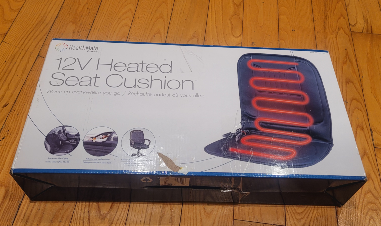 HealthMate 12V Heated Seat Cushion