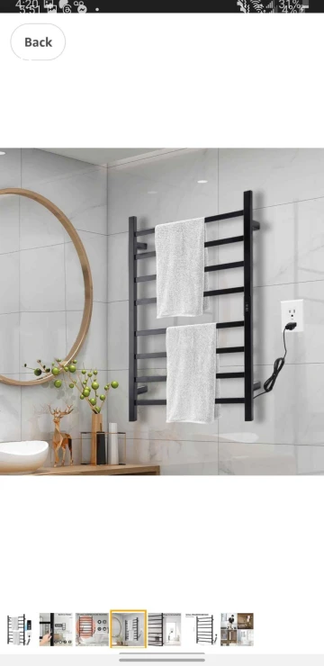 BRAND NEW ELECTRIC TOWEL WARMER