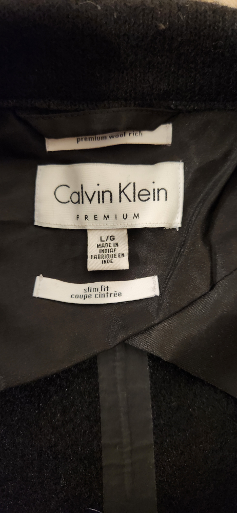 Calvin Klein Premium Wool Blazer - Size Large - photo 2