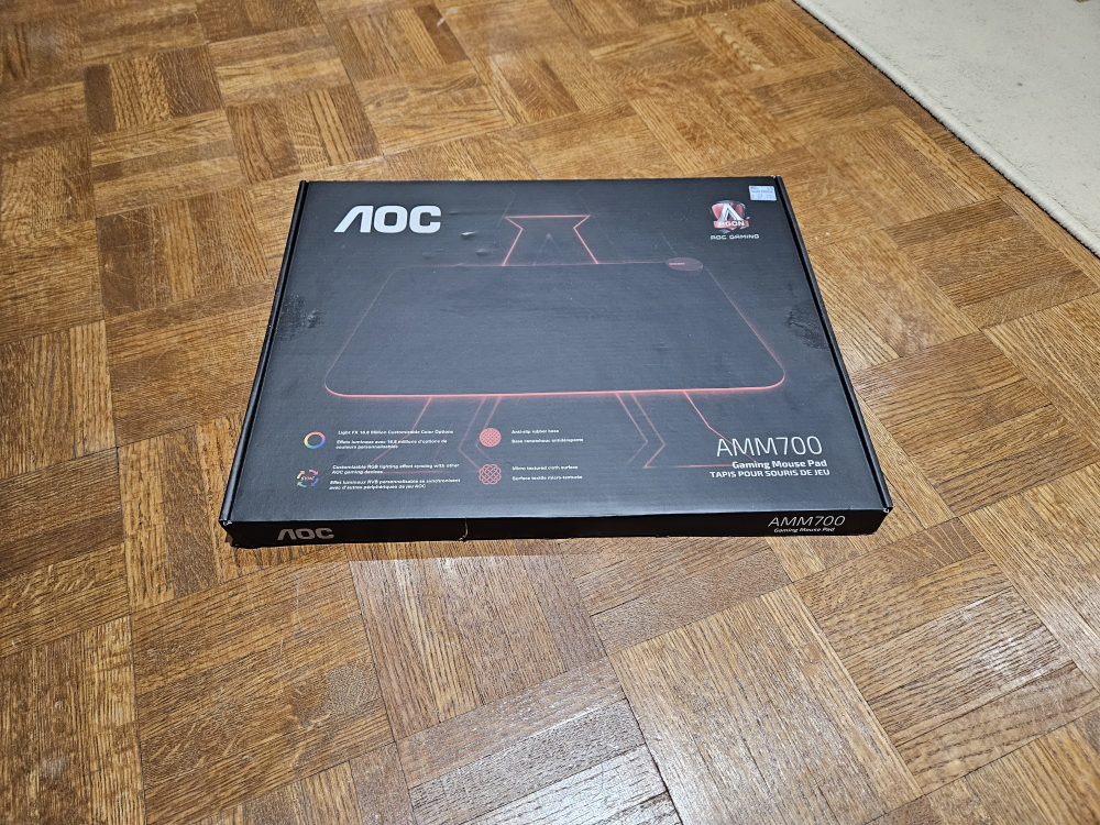 AOC AMM700 Gaming Mousepad with LED