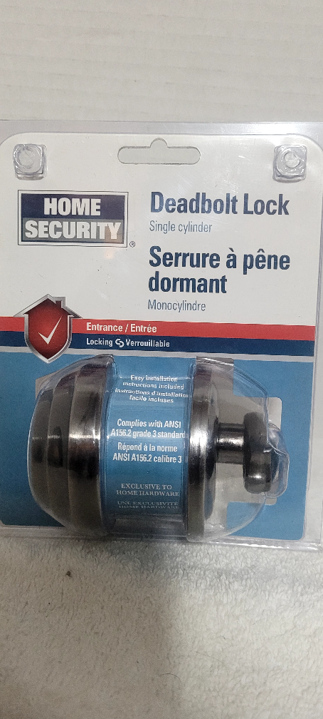 Home Security Deadbolt Lock - Single Cylinder