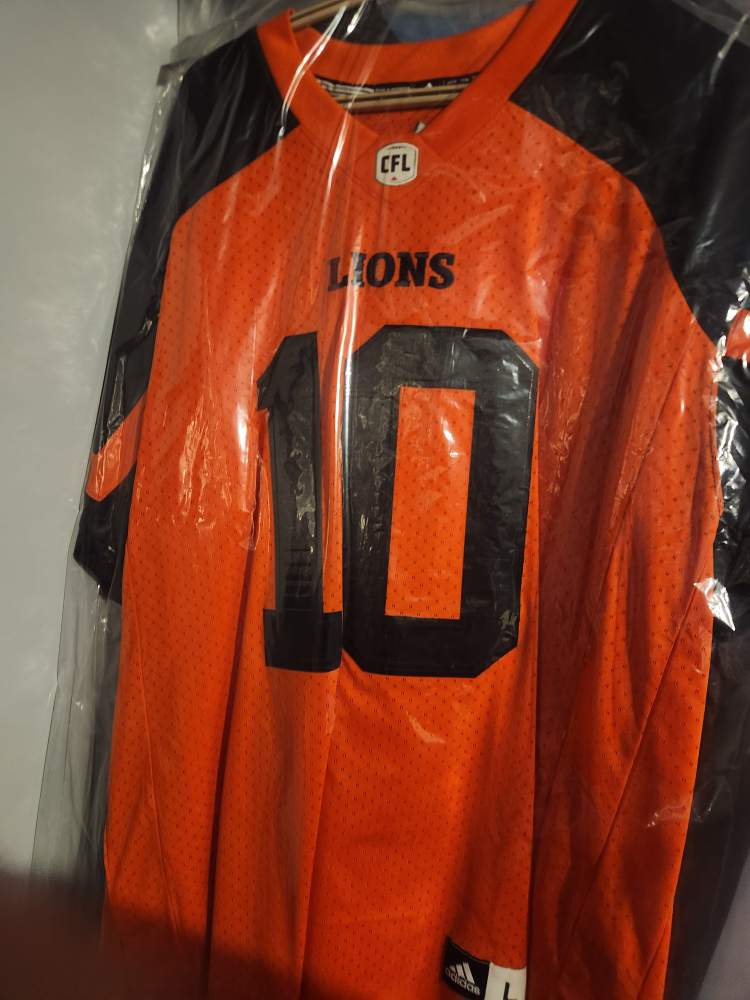 autograph Lions #10 Jennings Adidas Jersey