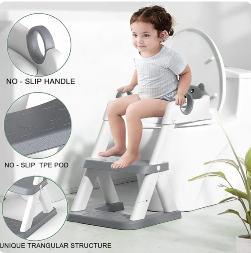 Rabb 1st 2-in-1 potty training seat and step stool