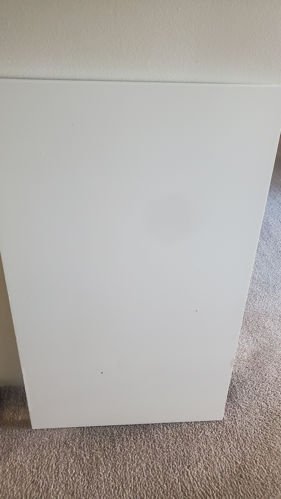 White Desk Top