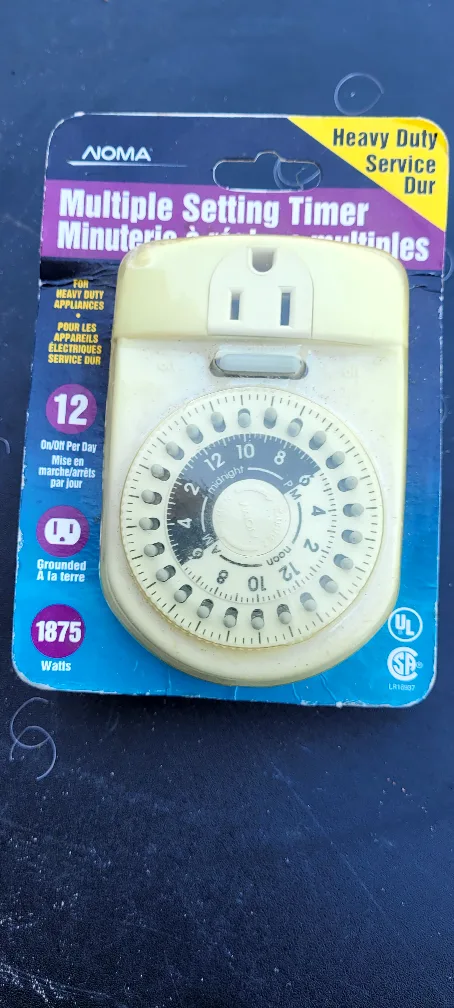 NOMA Multiple Setting Timer - 1875 Watts image indicator(4)