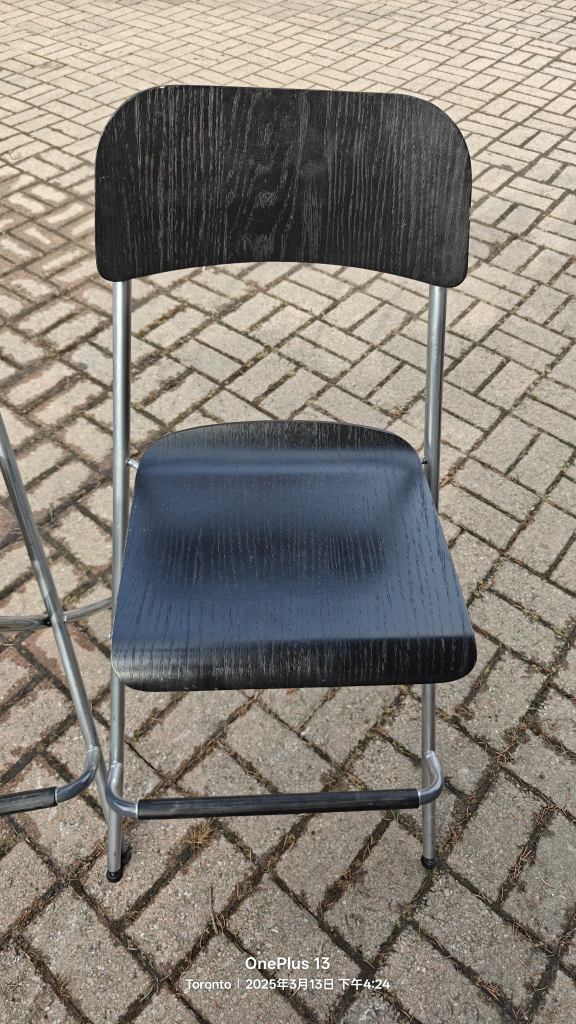 Pair of Black Bar Stools