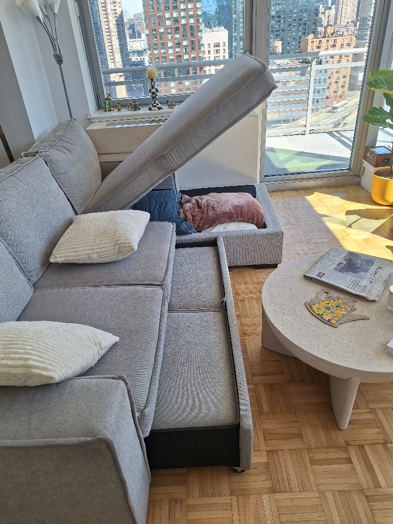 Gray Sectional Sofa