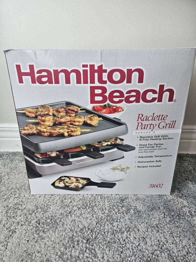 8 Person Raclette Grill, Brand New - photo 2