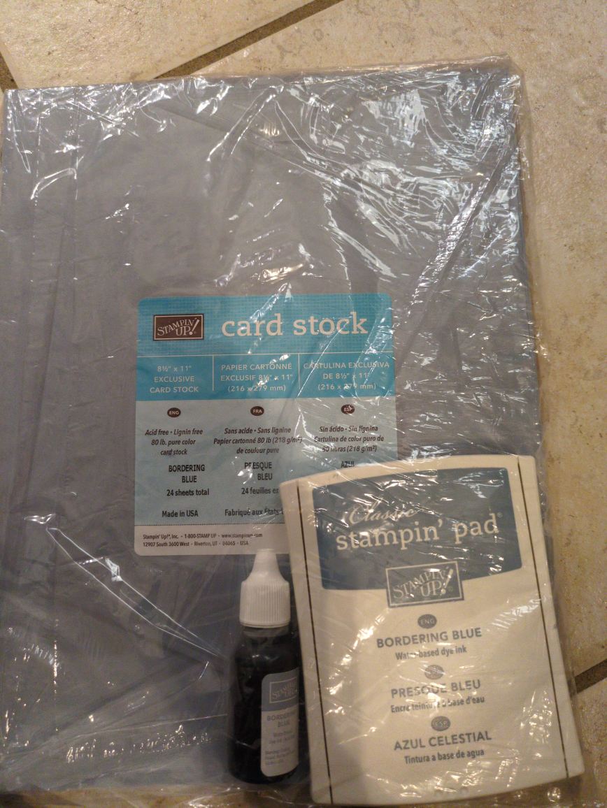 Stampin' Up! Card Stock and Ink Bundle