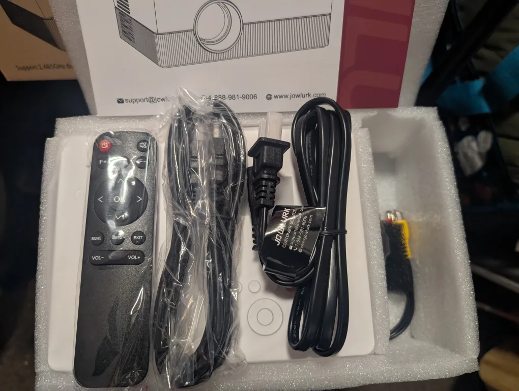 Jowilurk Mini Video Projector A8 image indicator(4)