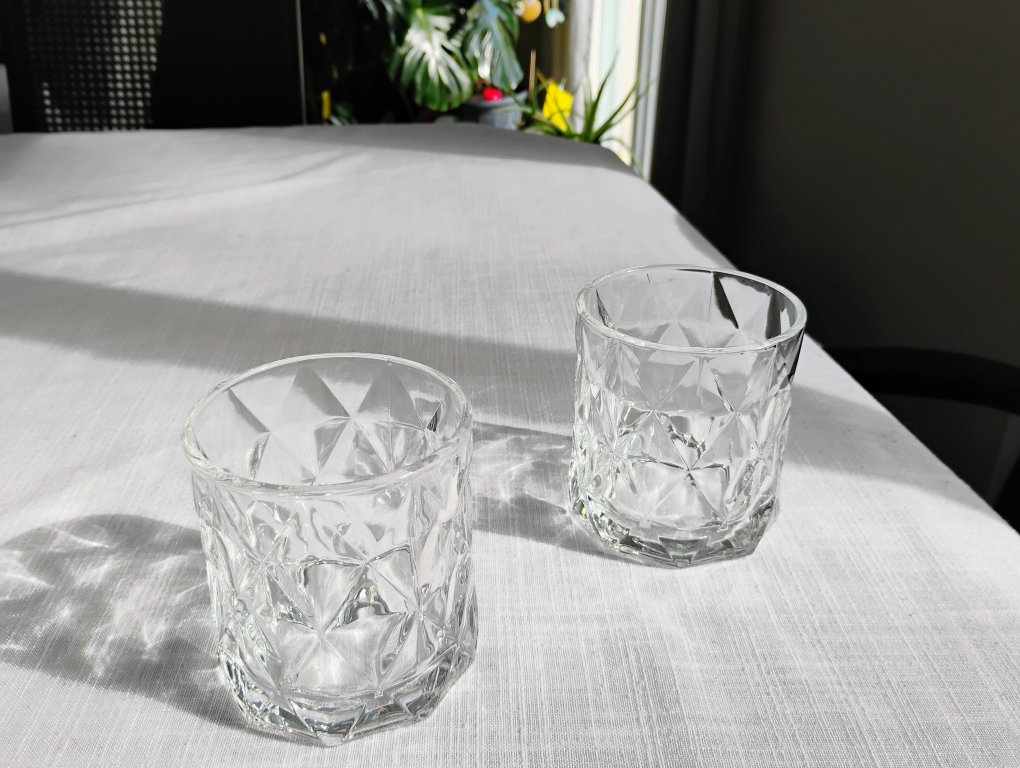 Pair of Crystal Whiskey Glasses - photo 3