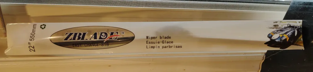 ZBLAOE 22" / 550mm Easy Change Wiper Blade image indicator(2)