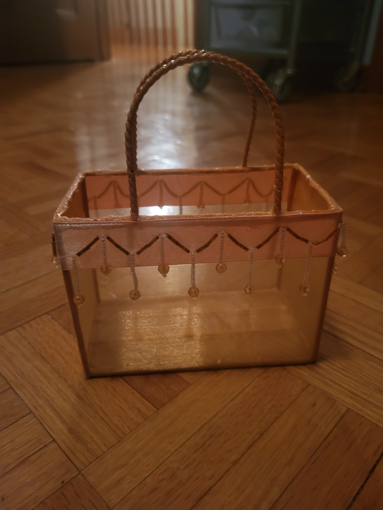 Beaded Decorative Box/Basket