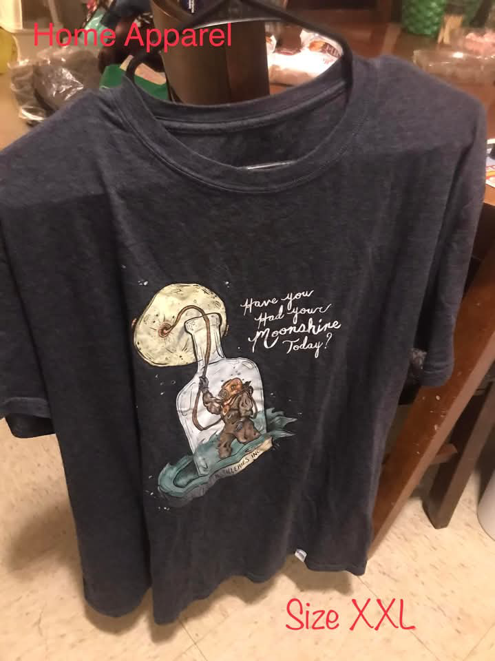 Mens Moonshine Diver XXL T-Shirt