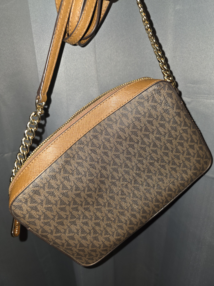 Michael Kors Jet Set Large Printed Logo Crossbody Bag - photo 2
