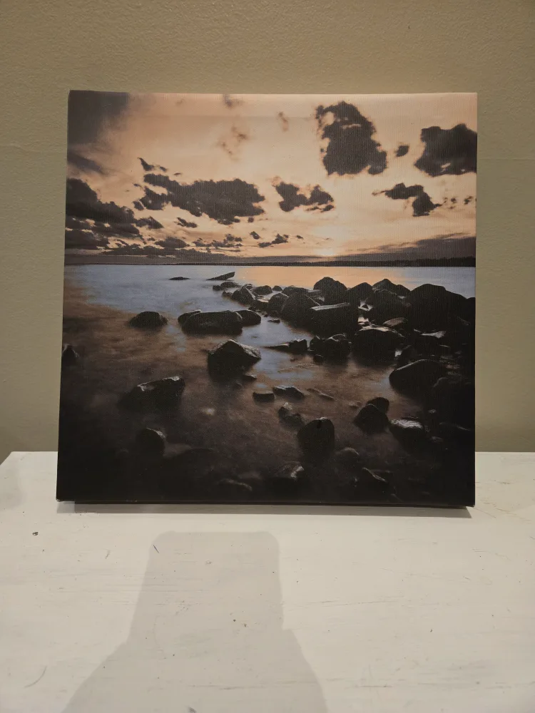 pair ofSunset Landscape Canvas Wall Art image indicator(3)