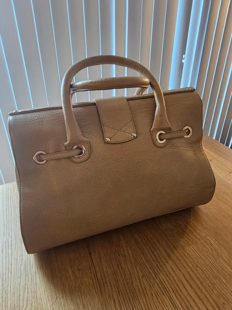 Jimmy Choo Beige Leather Handbag image indicator(2)