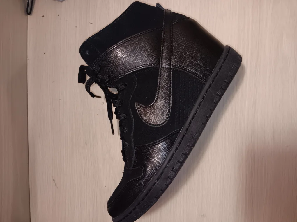 Nike Dunk Sky High Wedge Sneakers - Black image indicator(6)