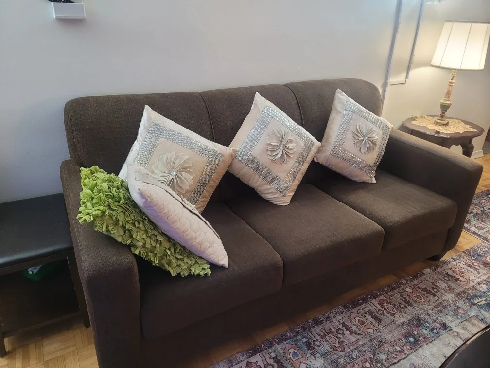 Brown Sofa Set - 3-Piece $650 image indicator(2)