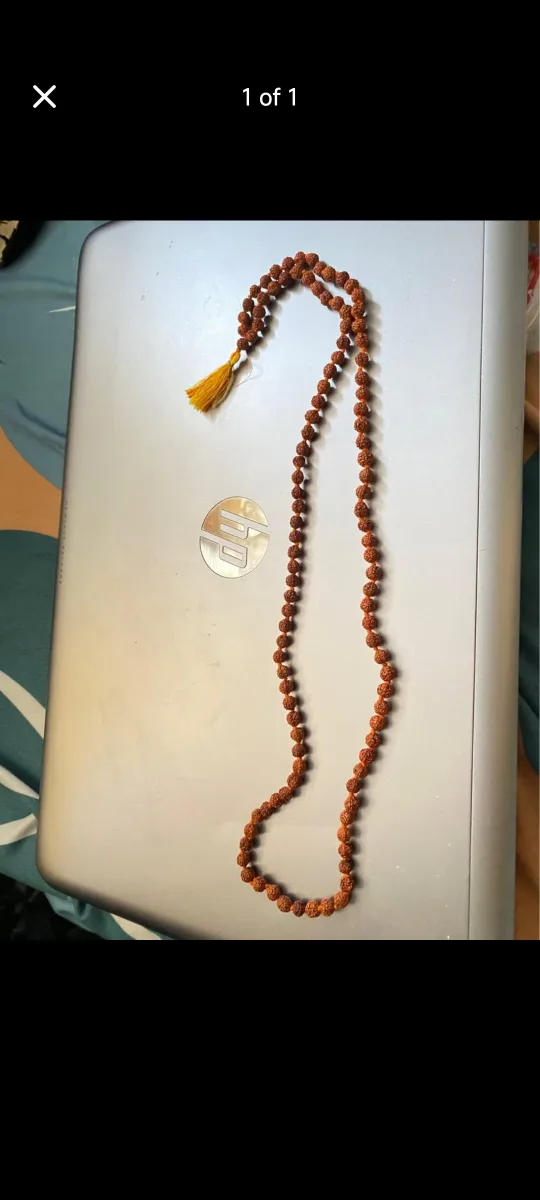 Rudraksha Mala Japa Mala 108 Beads thumbnail