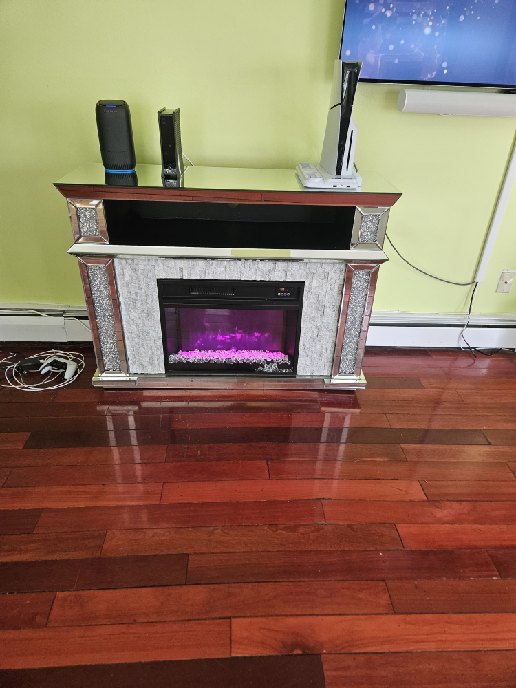 Electric Fireplace TV Stand comes with remote - photo 4