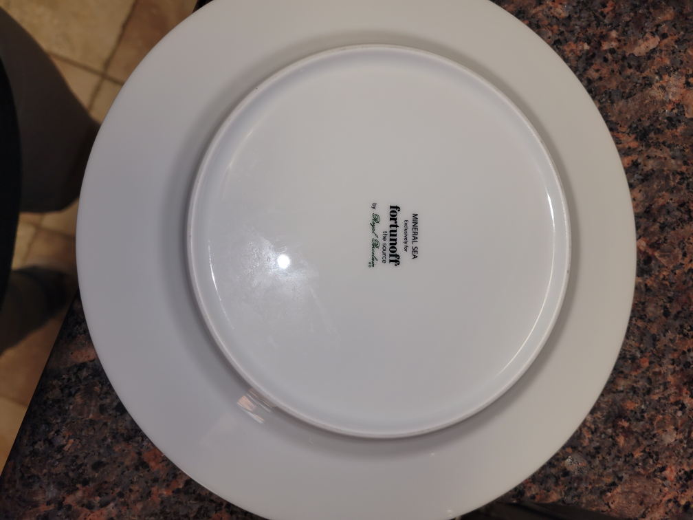 Fortunoff Mineral Sea Dinnerware Set