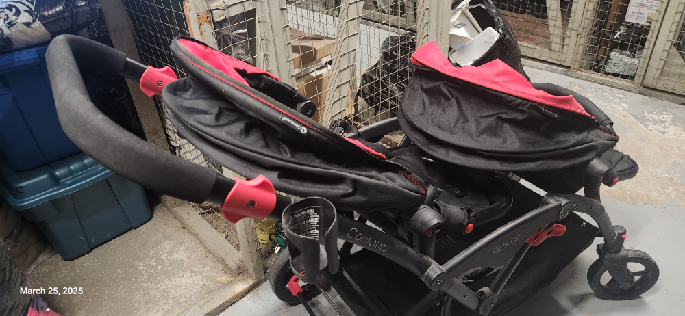 Contours Options Elite Double Stroller - Black and Red - photo 2