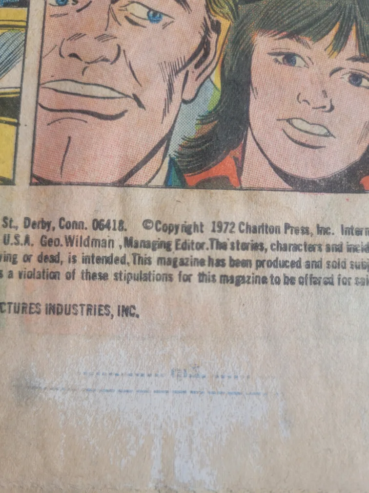 1972 Vintage David Cassidy Charlton Comic Book #9 image indicator(3)