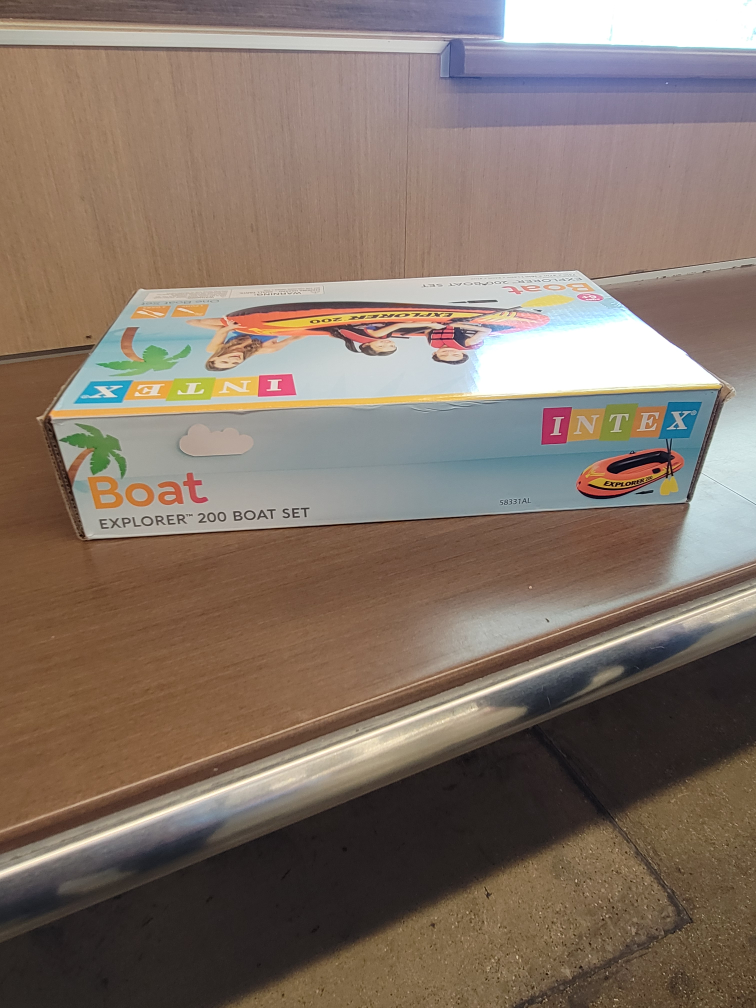 INTEX Explorer 200 Boat Set - photo 2