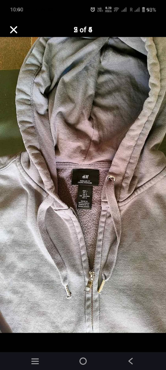 Men's H&M Zip-Up Hoodie and Joggers Set - photo 2