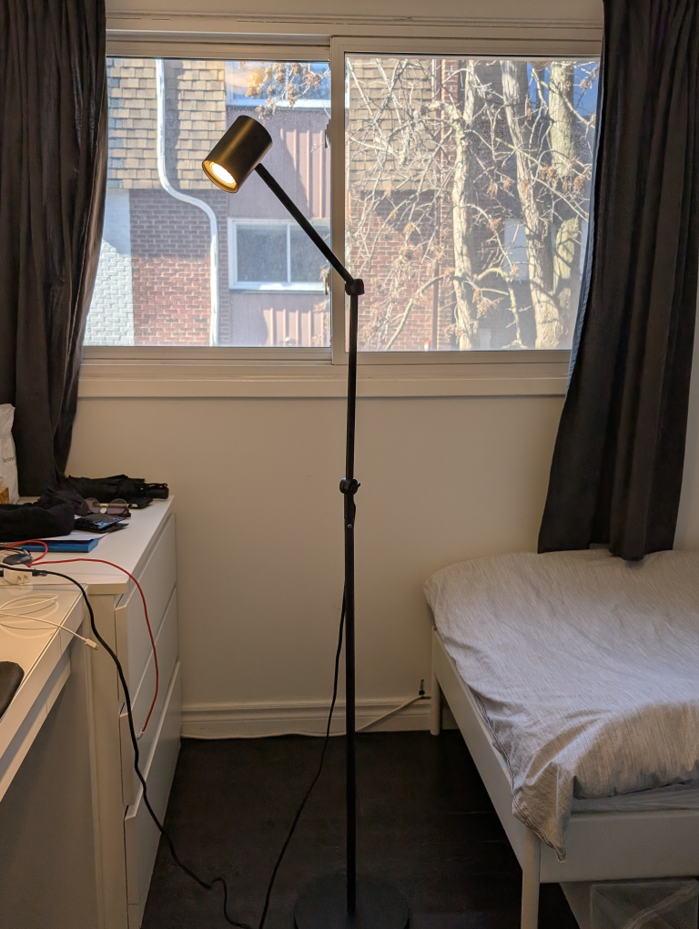 Adjustable Floor Lamp - Black - photo 3