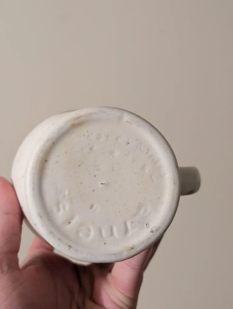 Vintage CMG England Pedestal Mug image indicator(2)