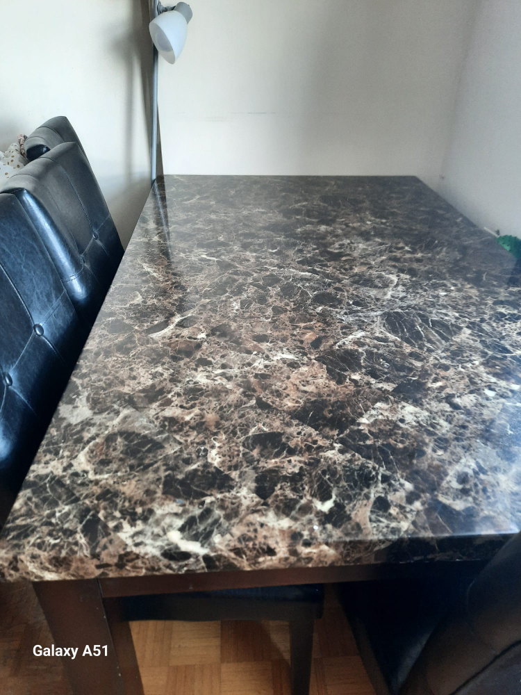 Dining table set with 6 chairs - photo 2