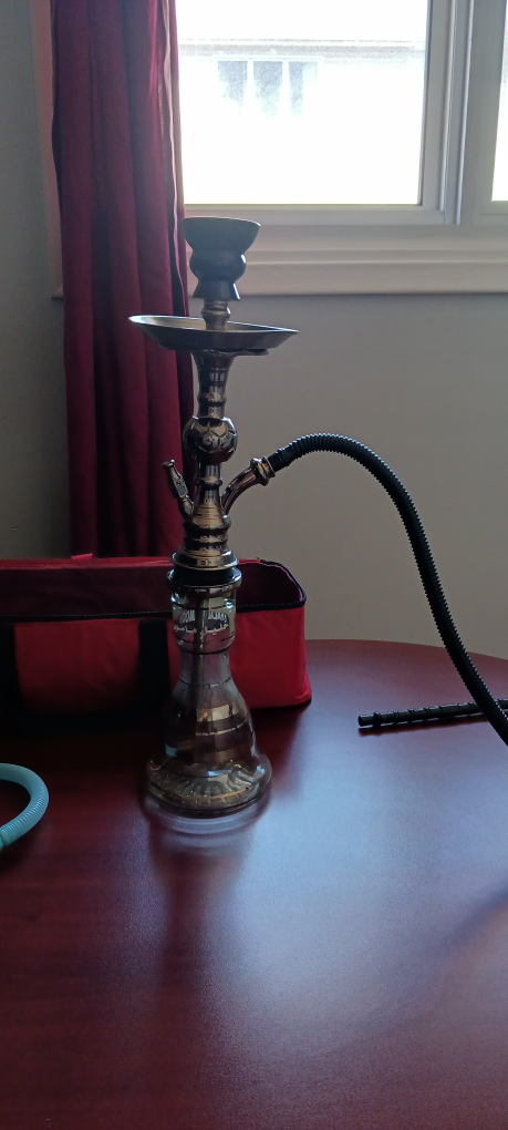 Two Hookahs - Small & Tall - Portable & Traditional - photo 2