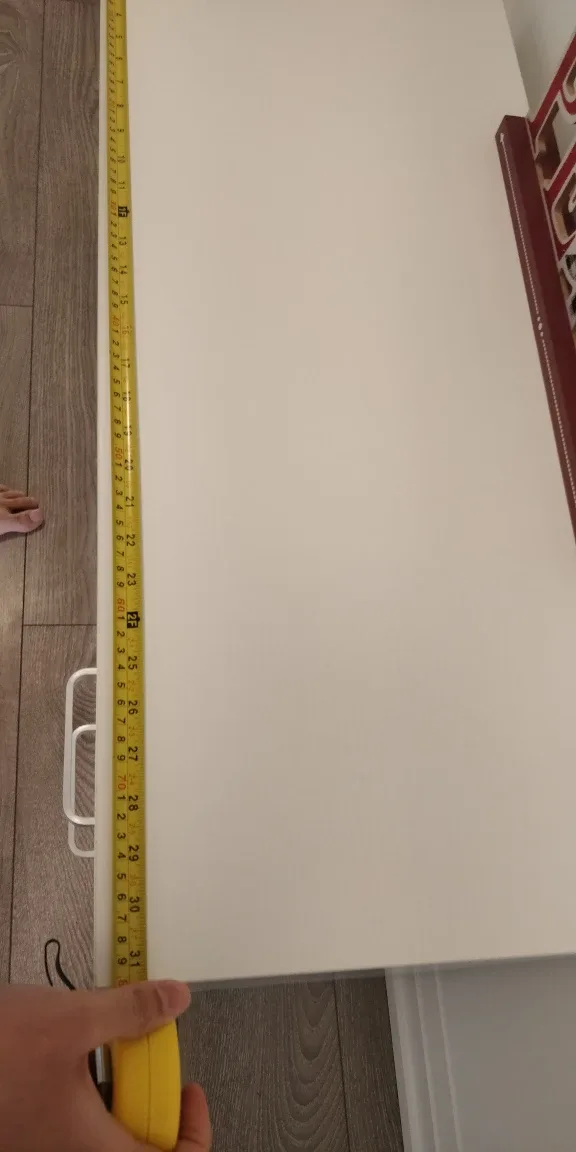 White Storage Cabinet with Drawer - Only a month old image indicator(5)