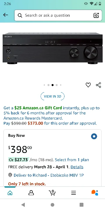 SONY STR-DH590 Multi Channel Receiver image indicator(5)