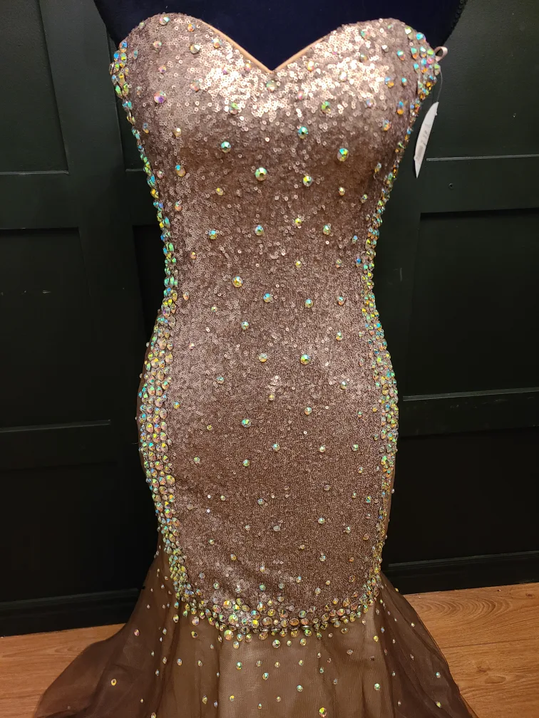 Stunning Sequin Mermaid Gown image indicator(3)