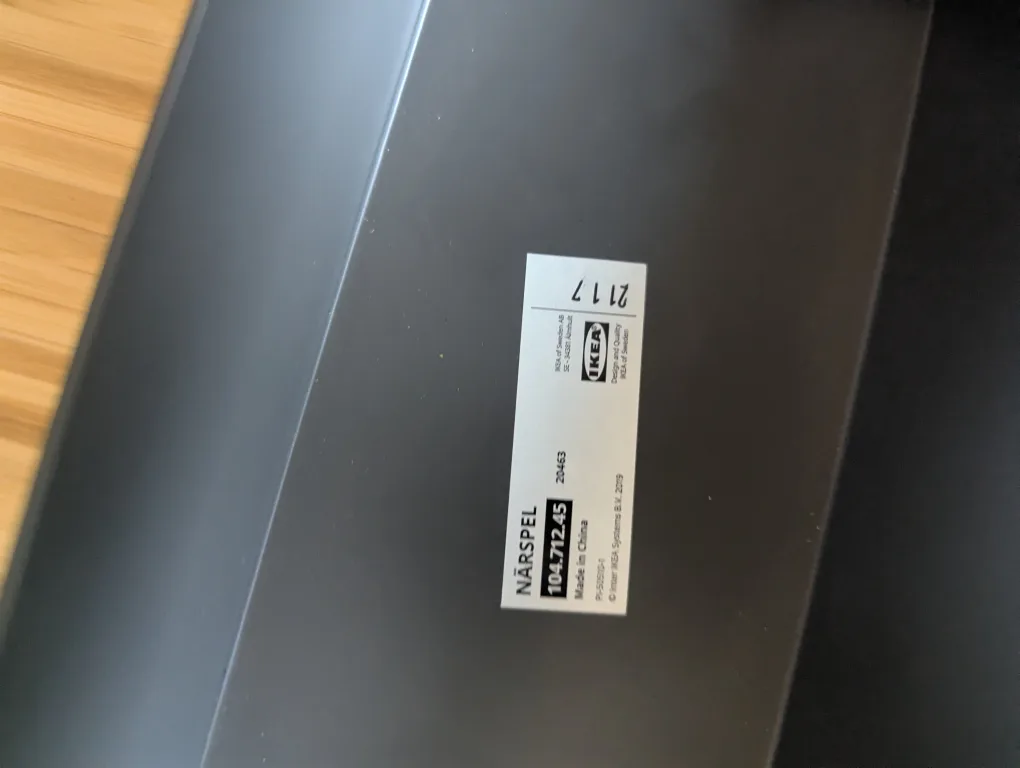 Bamboo top table with metal legs image indicator(7)