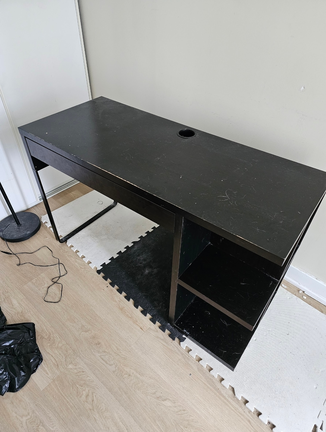IKEA Micke Desk Black Brown