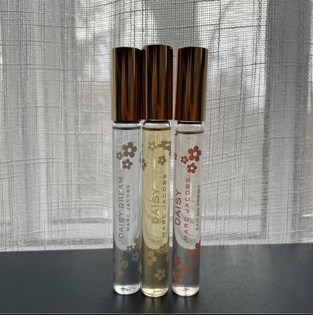 Marc jacobs daisy perfume rollerball trio 10ml - photo 2