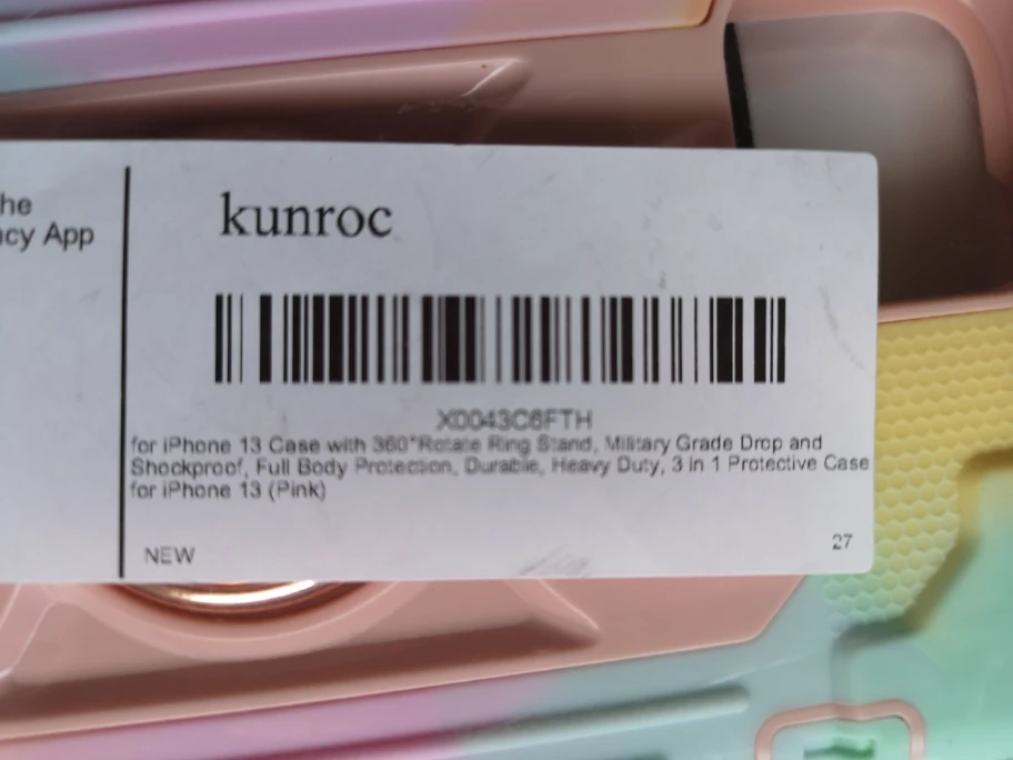 Kunroc iPhone 13 Case - Pastel Rainbow - photo 2