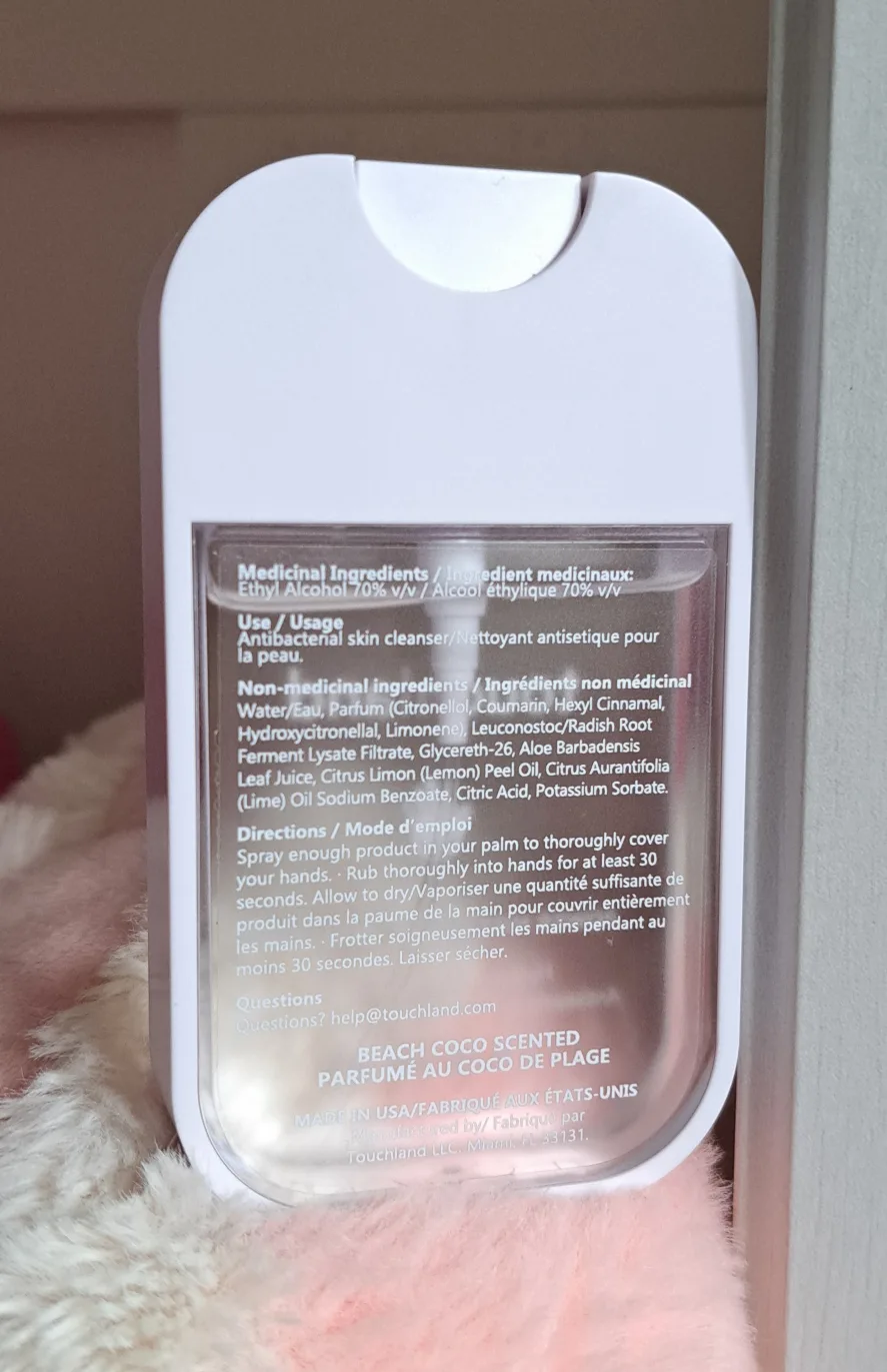 Touchland Hand Sanitizer image indicator(2)