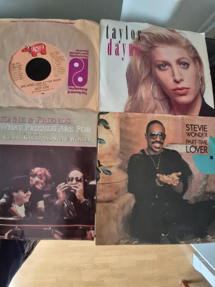 Collection of 45 RPM Vinyl Singles image indicator(8)