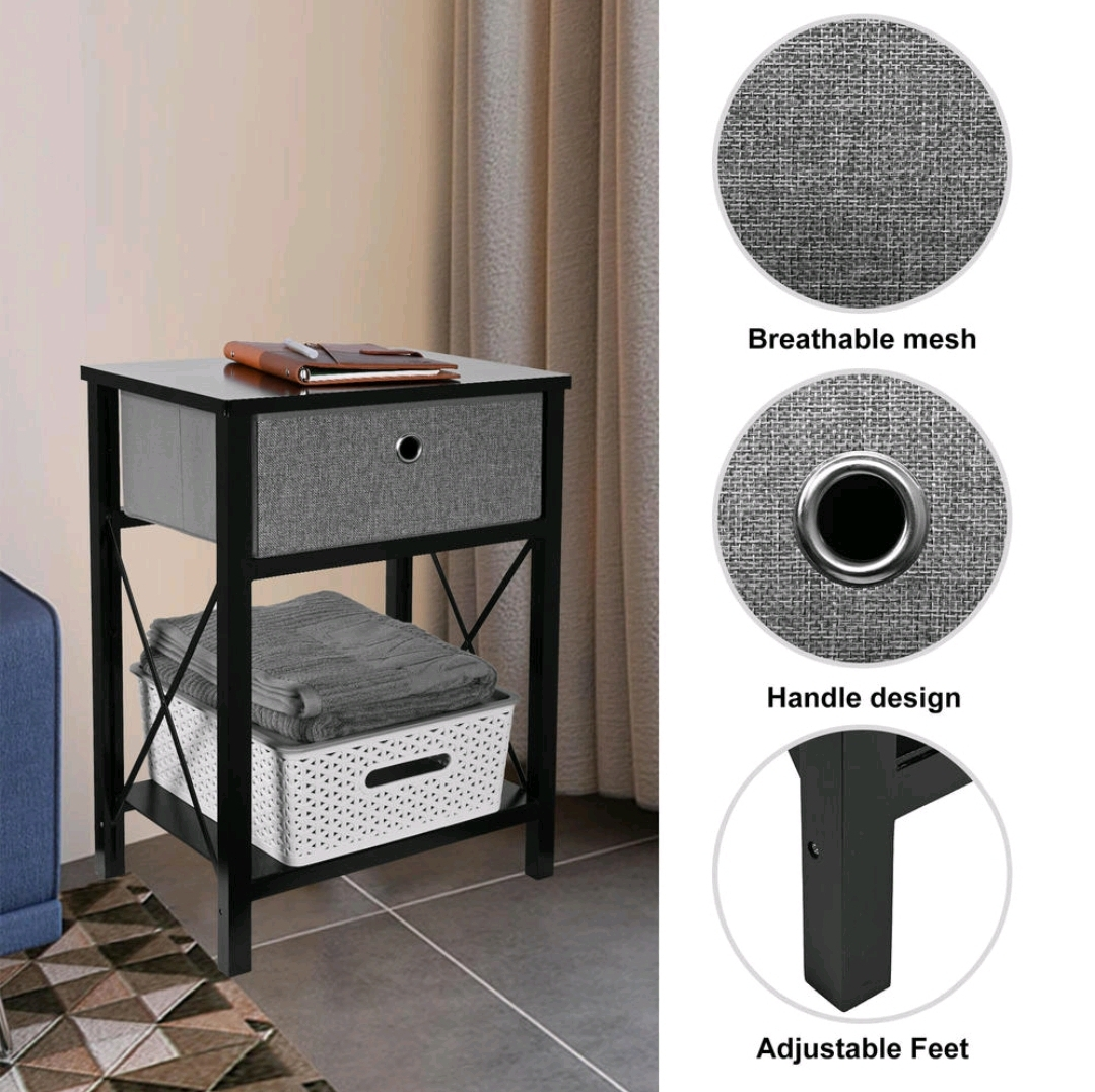 Brand new nightstand with drawer (still in box) - photo 2