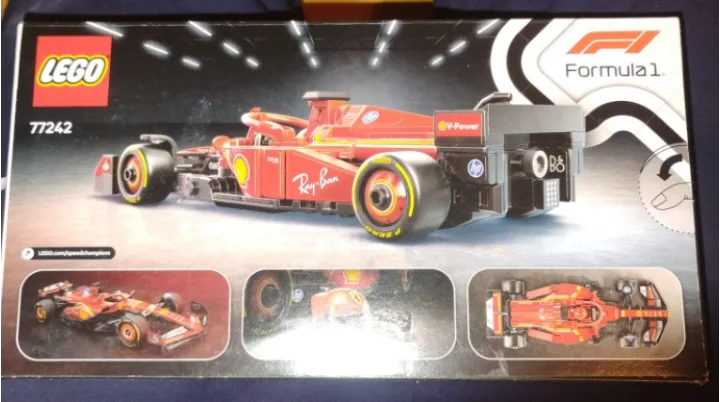 LEGO Speed Champions Ferrari SF-71H Formula 1 Race Car 77242 image indicator(2)