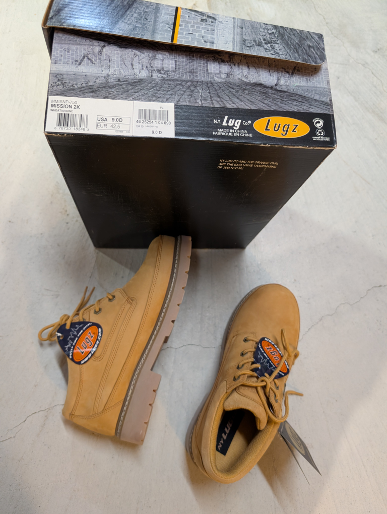 Lugz Men's Tan Boots Size 9 - photo 3