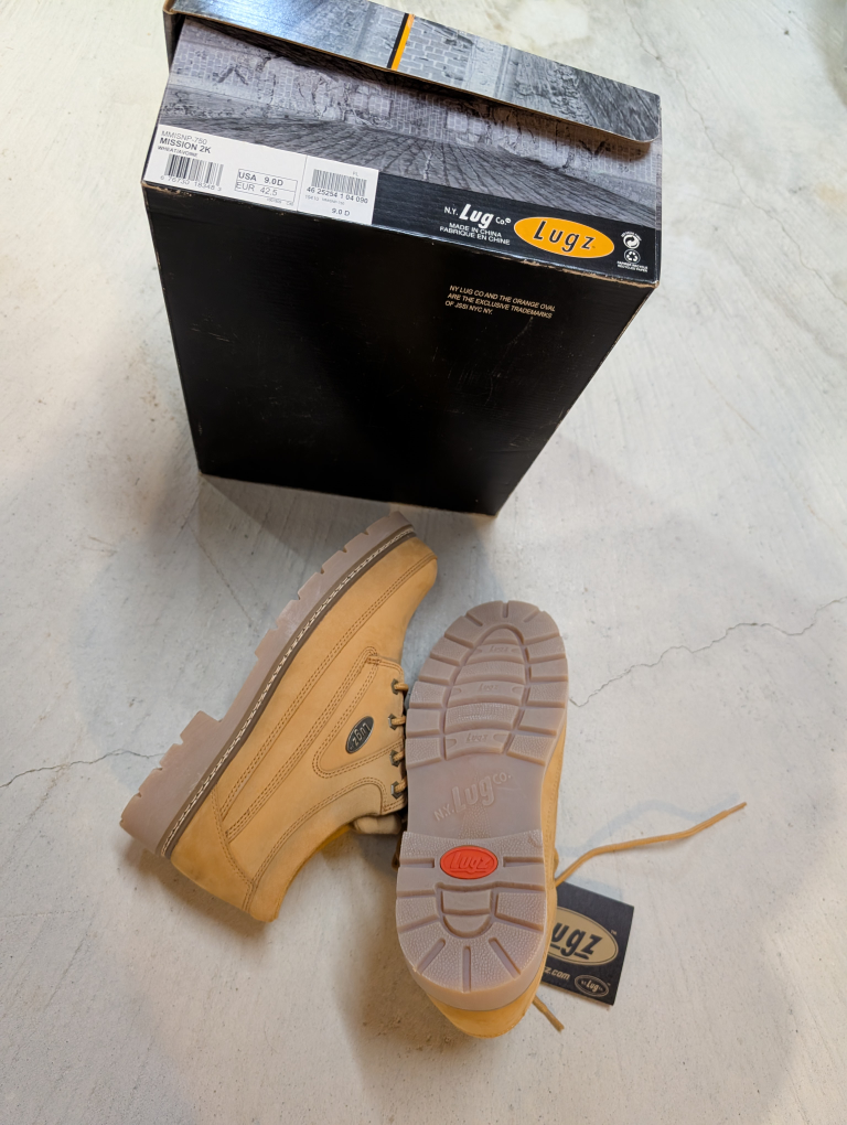 Lugz Men's Tan Boots Size 9 - photo 4