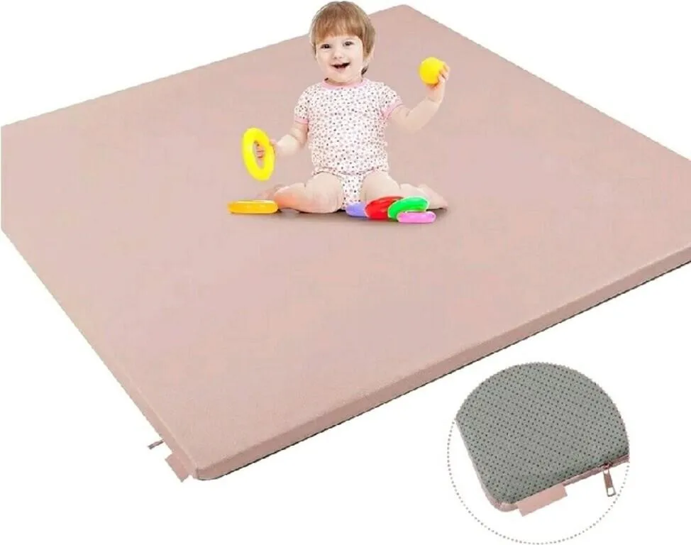 Baby Play Mat - Pink - Soft and Comfortable thumbnail