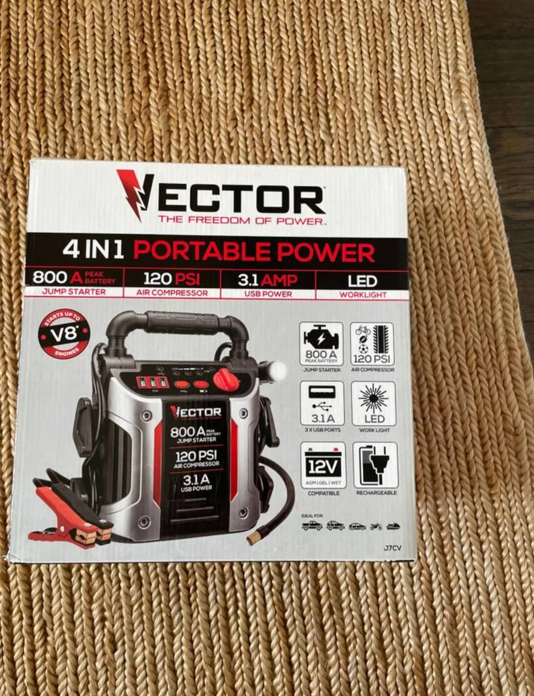 Vector 4-in-1 Portable Power Pack (Free Delivery) thumbnail
