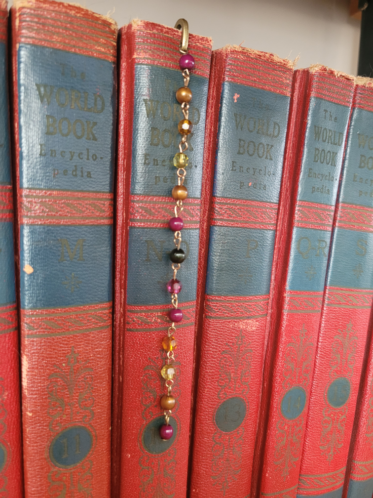 Beaded Bookmark - photo 2